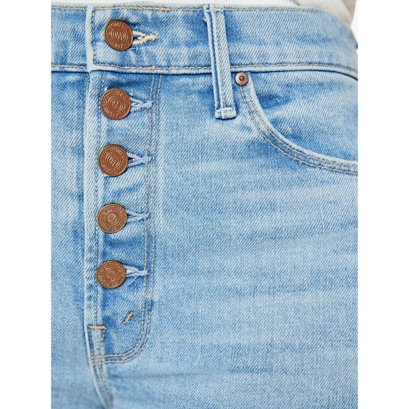 $238 NWT MOTHER PIXIE DAZZLER ANKLE FRAY  Jeans In Ivy League Cowboy Size 25 - Picture 4 of 16